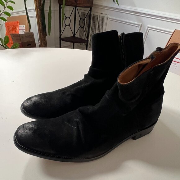 John Varvatos - Morrison Sharpei boot - Chelsea side zip - Picture 4 of 10